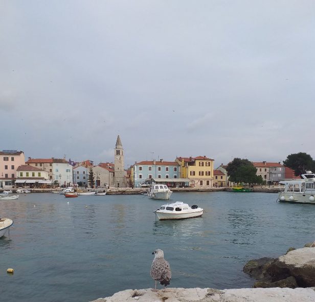 The harbour of Fažana near Pula